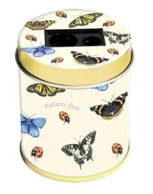 ascutitoare dubla in cutie de metal natura fridolin4375