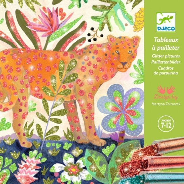 Atelier Creativ Cu Sclipici Tropico Djeco4442
