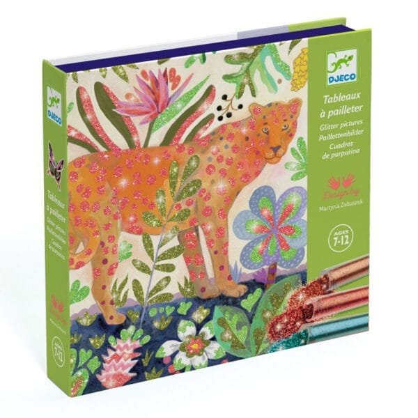 Atelier Creativ Cu Sclipici Tropico Djeco4665
