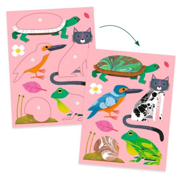 Atelier De Pictat Colorat Magic Djeco10529