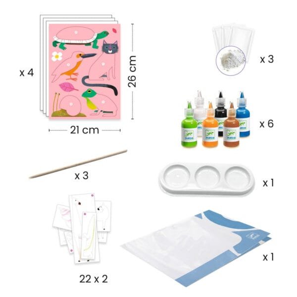 Atelier De Pictat Colorat Magic Djeco10531