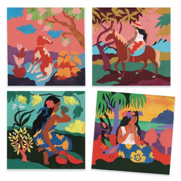 Atelier Pictura Post Impresionism Inspired By Paul Gauguin Djeco7755