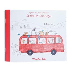 Caiet Cu Fise Preilustrate Pentru Desen Moulin Roty6924