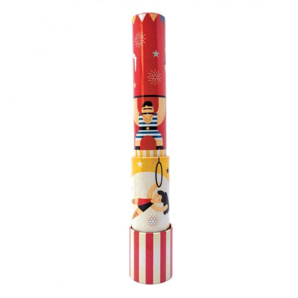 Caleidoscop Metalic Telescopic Circ Rosu Svoora10432