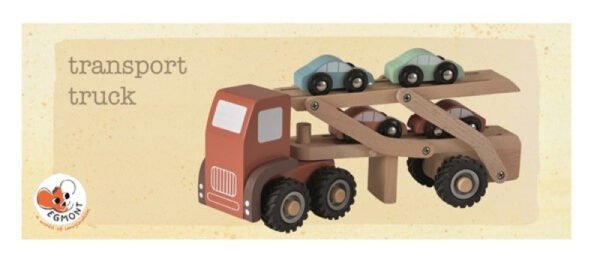 Camion Cu Masini Culori Pastel, Egmont Toys - Imagine 2