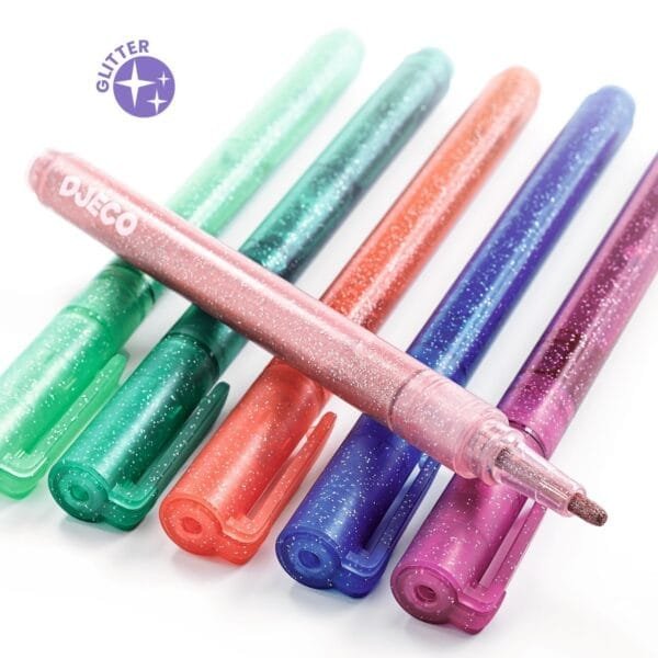 Carioca Marker Cu Sclipici Sweet Djeco16580