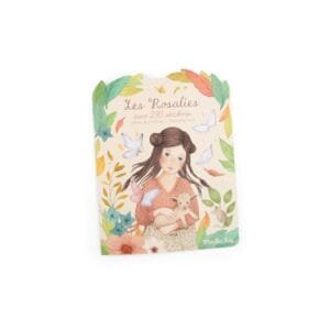 Carte De Colorat Cu Abtibilduri Les Rosalies Moulin Roty16516
