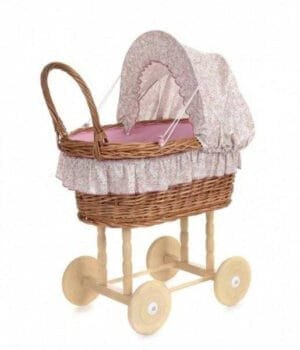 carucior pentru papusi husa pastel cu flori egmont toys5144