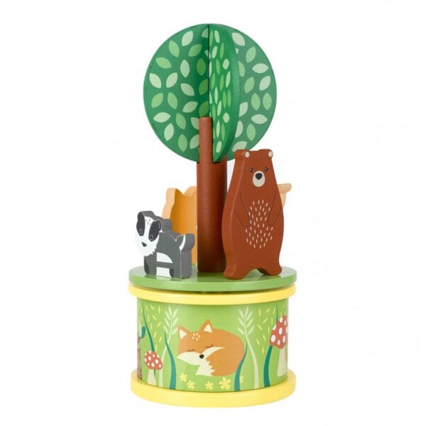 Carusel Muzical Cu Animale De Padure Orange Tree Toys10799