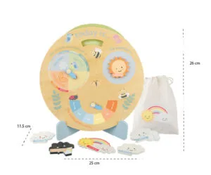ceas meteo orange tree toys9703