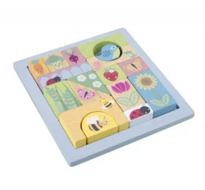 cuburi de construit gradina de primavara orange tree toys9727