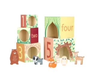 cuburi de stivuit orange tree toys9675