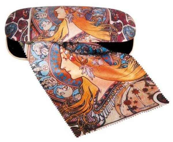 Etui Cu Textil Si Protectie Ochelari Art Nouveau Fridolin3978