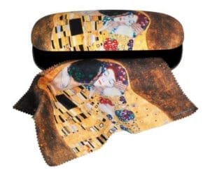 Etui Cu Textil Si Protectie Ochelari Klimt Sarutul Fridolin3983