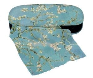 etui cu textil si protectie ochelari van gogh almond bossom fridolin5163
