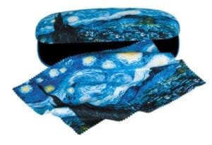 etui cu textil si protectie ochelari van gogh fridolin3985