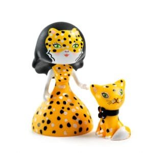 Figurina Arty Toys Printesa Feline Si Motanul Cleo Djeco13218