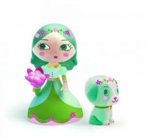 figurina arty toys printesa luna blue djeco2860