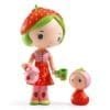 Figurine Tinyly Berry &Amp; Lila, Djeco 6 Figurine Tinyly Berry Lila Djeco16561