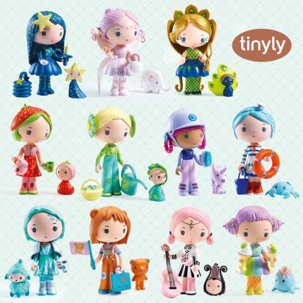 Figurine Tinyly Berry &Amp; Lila, Djeco - Imagine 2