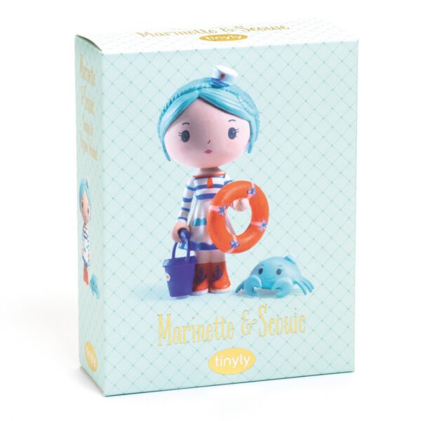 Figurine Tinyly Marinette &Amp; Scouic, Djeco - Imagine 2