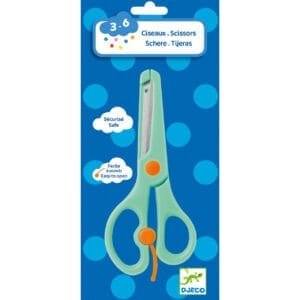 Foarfeca Cu Varful Rotunjit Si Cu Protectie Djeco5116