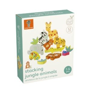 Joc Animale Din Jungla De Stivuit Orange Tree Toys19538