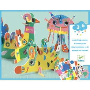joc creativ animale 3d djeco7272