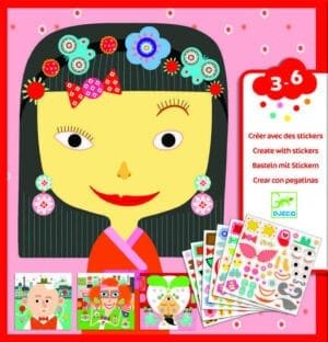 Joc Creativ Colaje Portrete Djeco2443