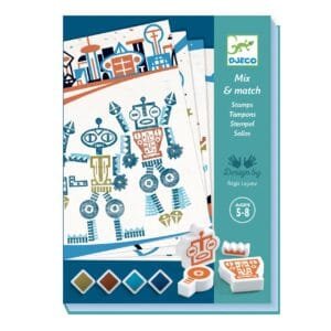 Joc Creativ Cu Stampile Roboti Extraterestri Djeco16798