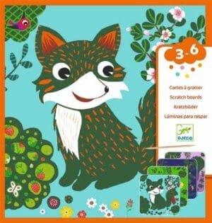 Joc Creativ De Razuit Animale Prietenoase Djeco4443