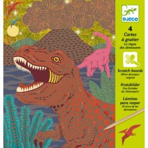 joc creativ de razuit dinozauri djeco6740