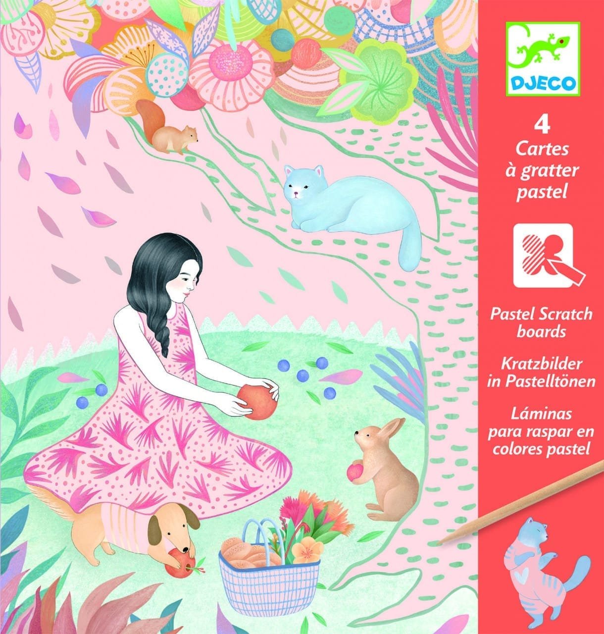 Joc Creativ De Razuit Picnic In Natura, Djeco 2 Joc Creativ De Razuit Picnic In Natura Djeco5281