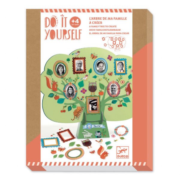 Joc Creativ Diy Arborele Genealogic, Djeco - Imagine 4