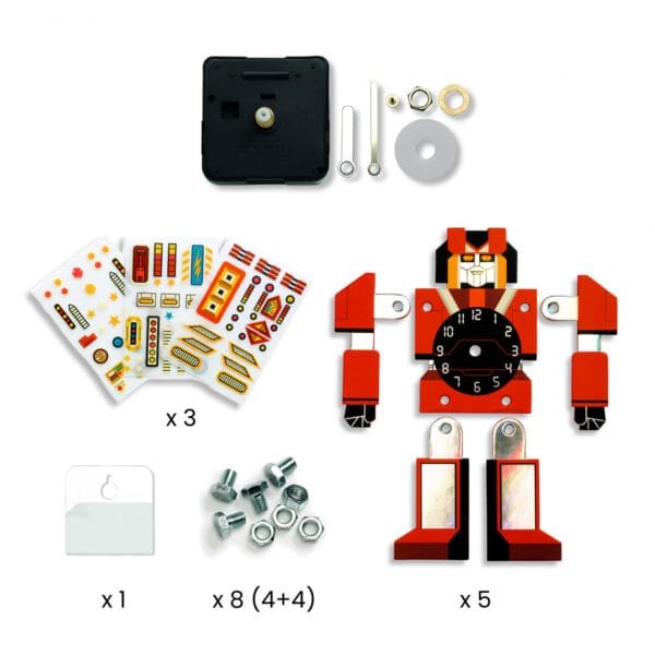 Joc Creativ Diy Ceasul Robot Djeco12445