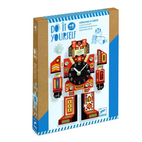 Joc Creativ Diy Ceasul Robot Djeco12446