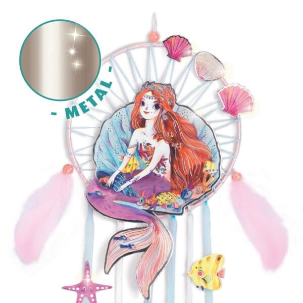 Joc Creativ Diy Dreamcatcher Sirena Djeco6455