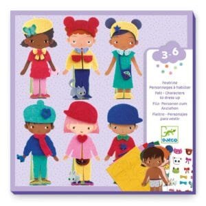 Joc Creativ Imbraca Si Accesorizeaza Personaje Djeco19343