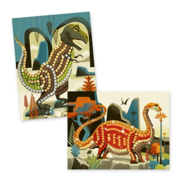 Joc Creativ Mozaic Dinozauri Djeco3989
