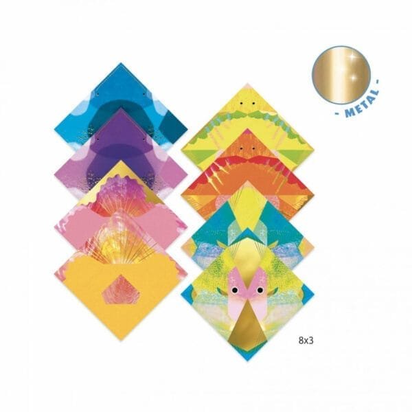 Joc Creativ Origami Creaturi Marine Djeco5763