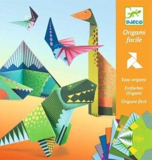 Joc Creativ Origami Dinozauri Djeco4414
