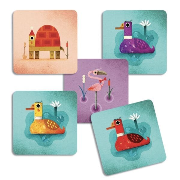 Joc De Carti Crazy Ducks Djeco4498