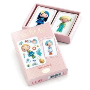 joc de carti printesele tinyly mini meli melo djeco6631