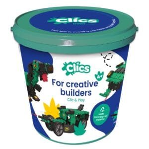 Joc De Construit Clics Lumea Dinozaurilor 6 In 1 Clicstoys19701