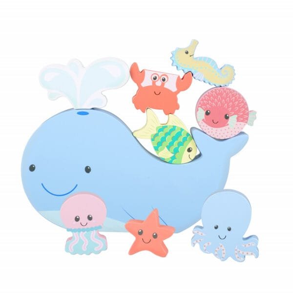 Joc De Echilibru Din Lemn Cu Fauna Marina Orange Tree Toys12307
