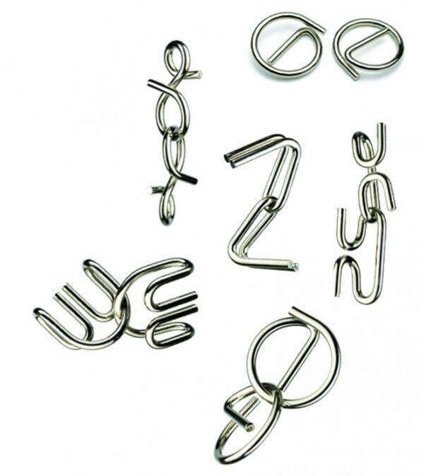 Joc De Logica Crazix 6 Jocuri Metalice Djeco1502
