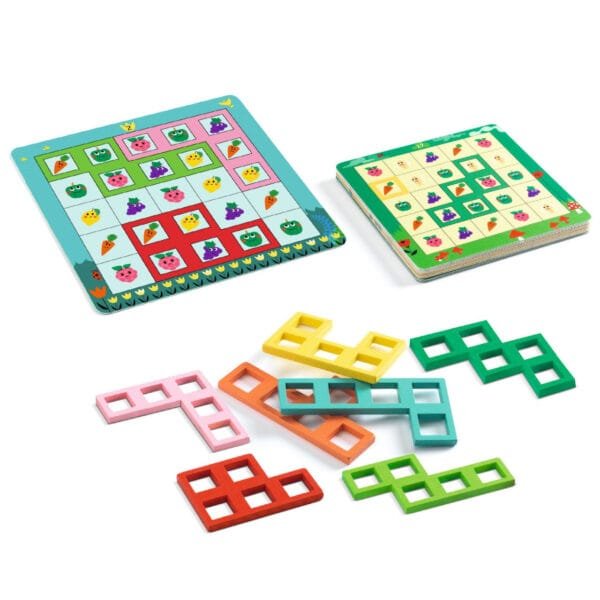 Joc De Logica Logic Garden Djeco10258