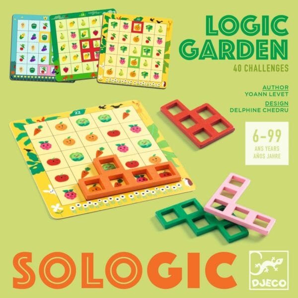 Joc De Logica Logic Garden Djeco14258