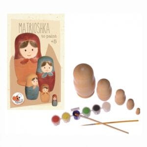 Joc De Pictat Papusi Matrioshka Egmont Toys6828