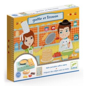 Joc De Rol Set De Preparat Clatite Gaelle Si Titouan Djeco3927